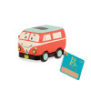 Miękkie autko - BUSIK Groovy Patootie B.Toys