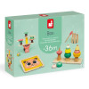 Janod Box 36 m-cy zestaw zabawek edukacyjnych