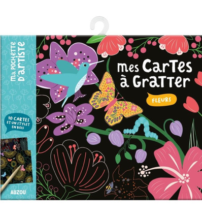 Wydrapywanka Kwiaty Zdrapywanka 5+ Auzou