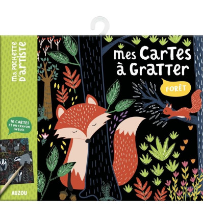 Wydrapywanka Las Zdrapywanka 5+ Auzou