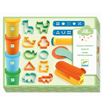 Masa plastyczna Ciastolina Foremki Djeco 18 m-cy +