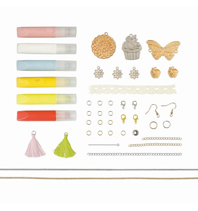 Biżuteria Malowana 5 szt Zrób to Sam Buki 8+