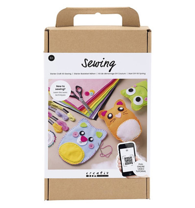 Zestaw do nauki szycia maskotek Creative 6+
