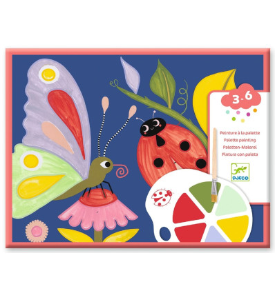 Owady zestaw z farbami Djeco 3+