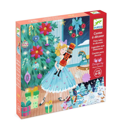 Dziadek do orzechów zestaw artystyczny Djeco 6+