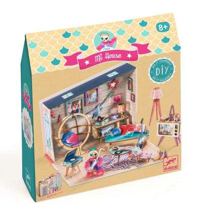 Mini Domek Stelli zestaw do składania Djeco 8+