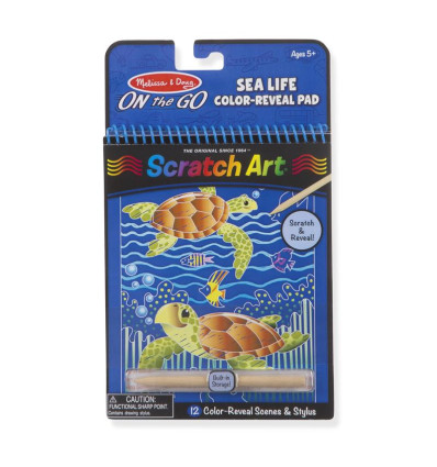 Zdrapki Wydrapywanki Morskie Życie Melissa Doug