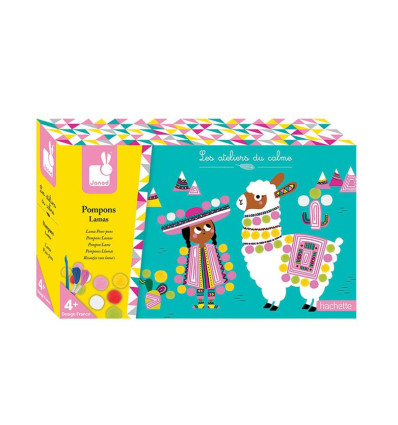 Zestaw artystyczny Pompony Lamy Janod 4+