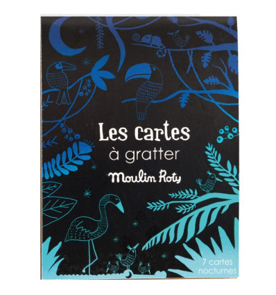 Zdrapki Wydrapywanki 7 kart Cienie Moulin Roty 5+