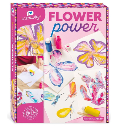 Malowanie Łańcuszkiem zestaw artystyczny Janod 8+