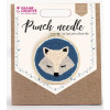 Haft pętelkowy Lisek Punch Needle Graine Creative