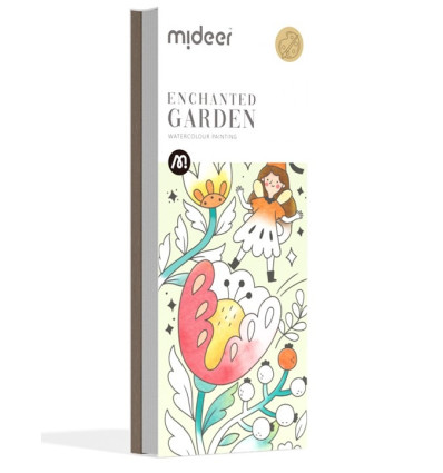 Zaczarowany Ogród kolorowanka Mideer 5+