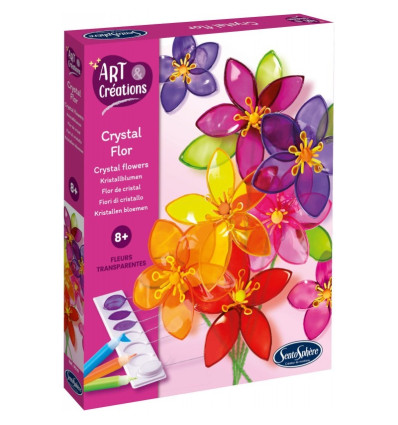 Kryształowe Kwiaty zestaw kreatywny Sentosphere 8+