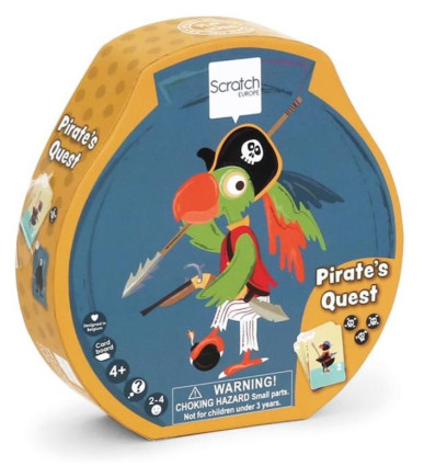 Wyprawa Pirata gry logiczne 4 w 1 Scratch 5+