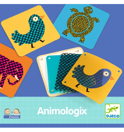 Animologix układanka kreatywna Eduludo Djeco 3+