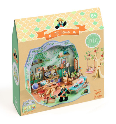 Mini Domek Olive zestaw do składania Djeco 8+