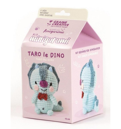 Zestaw do szydełkowania Dinozaur Graine Creative