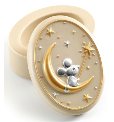 Pudełeczko na pierwszy ząbek kremowy Djeco