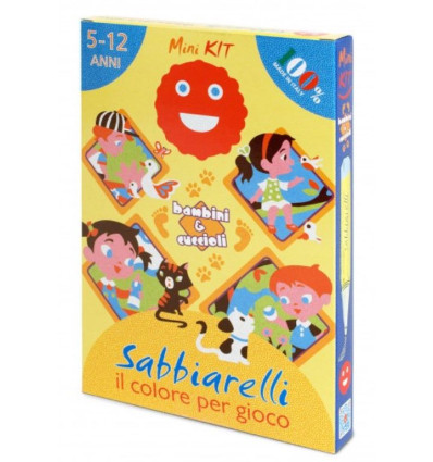 Magiczny piasek do kolorowania Kids Sabbiarelli