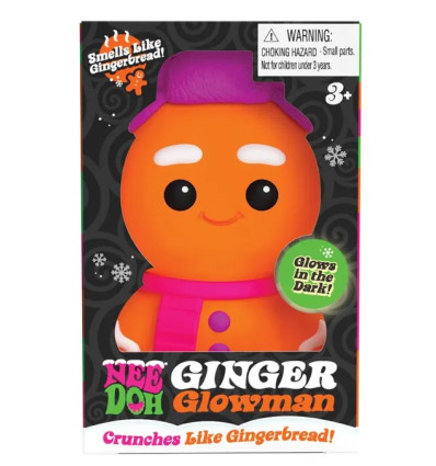 Ginger Glowman gniotek ludzik z piernika Needoh 3+