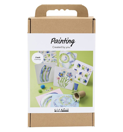 Zestaw do malowania 5 technikami Creativ 4+