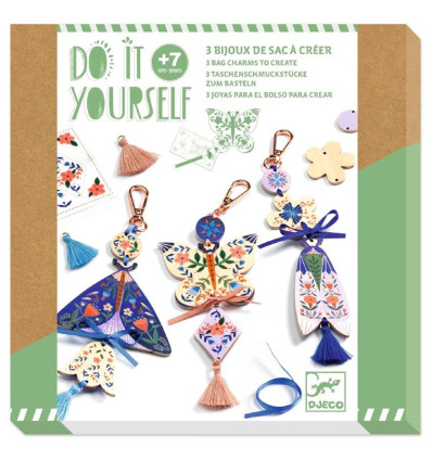 Breloki Motyle Zrób to Sam DJECO 7+