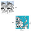 Ocean kolorowanki z grami 20 arkuszy Djeco 3+