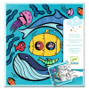 Ocean kolorowanki z grami 20 arkuszy Djeco 3+
