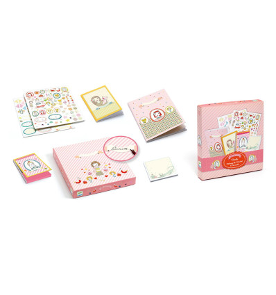 Rosalie zestaw do papeterii Djeco 3+