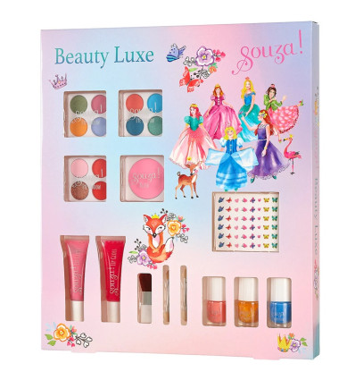 Beauty Luxe duży zestaw do makijażu Souza 4+