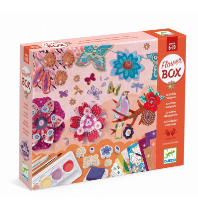 Ogród kreatywny zestaw artystyczny 6w1 Djeco 6+