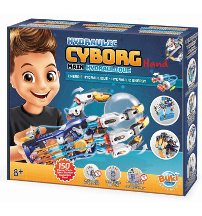 Hydrauliczna ręka cyborga do złożenia Buki 8+