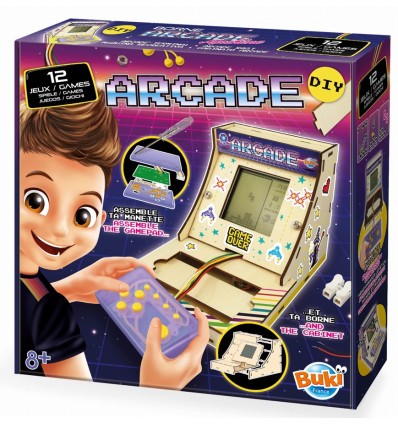 Automat do gier zręcznościowych DIY Buki 8+