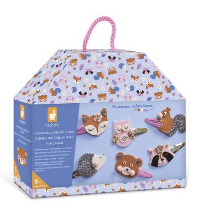 Leśne Zwierzątka zestaw do tworzenia spinek Janod