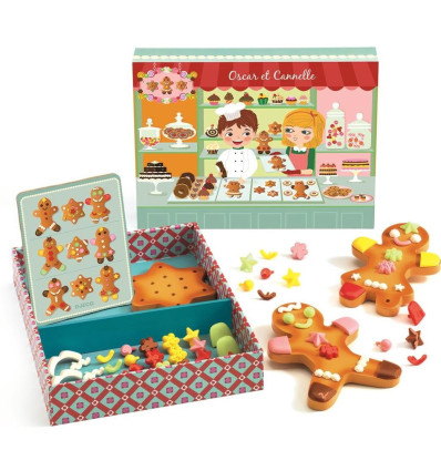 Dekorowanie ciasteczek Pierniczki Djeco 3+