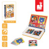 Układanka puzzle zwierzęta Magnetibook Janod 3+