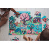 Las magiczne puzzle z lampką UV 24 el. Janod 3+