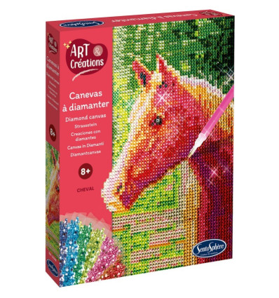 Koń haft diamentowy Sentosphere 8+