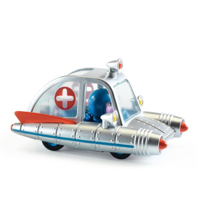 Karetka Space Ambulance seria Crazy Motors Djeco