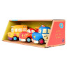 Autka z napędem autobus wyścigówka radiowóz B.Toys