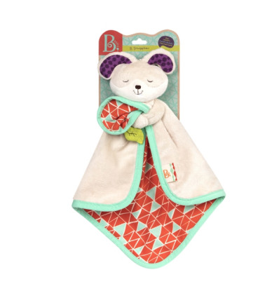 Królik przytulanka mini kocyk dla niemowląt B.Toys