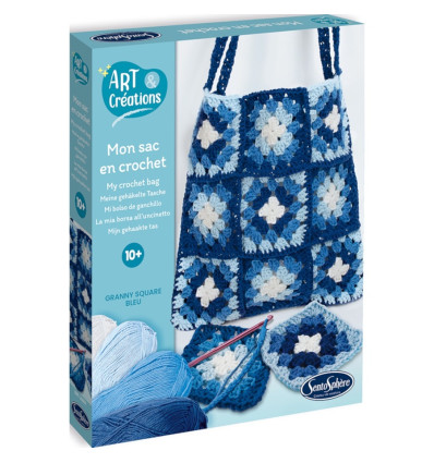 Torba na szydełku zestaw kreatywny Sentosphere 10+