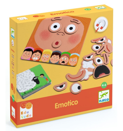 Emotico gra edukacyjna o emocjach Djeco 4+