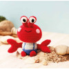 Krab Chizu technika amigurumi Graine Creative 8+