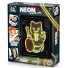 Neon Maneki Neko kreatywny zestaw DIY Buki 7+