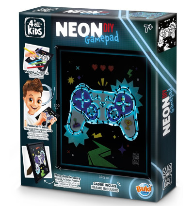 Neon Gamepad kreatywny zestaw DIY Buki 7+