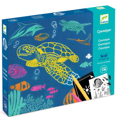 Cyjanotopia Ocean zestaw kreatywny Djeco 7+