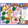 Leśne przyjęcie mozaika zestaw kreatywny Djeco 3+