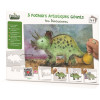 Dinozaury szablony do malowania 10 szt Crea Lign