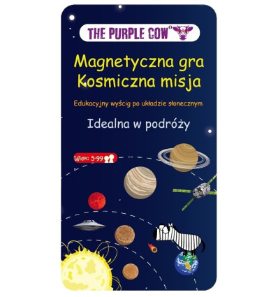Kosmiczna Misja gra magnetycznaThe Purple Cow